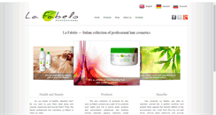 Desktop Screenshot of lafabelo.com