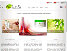 Tablet Screenshot of lafabelo.com